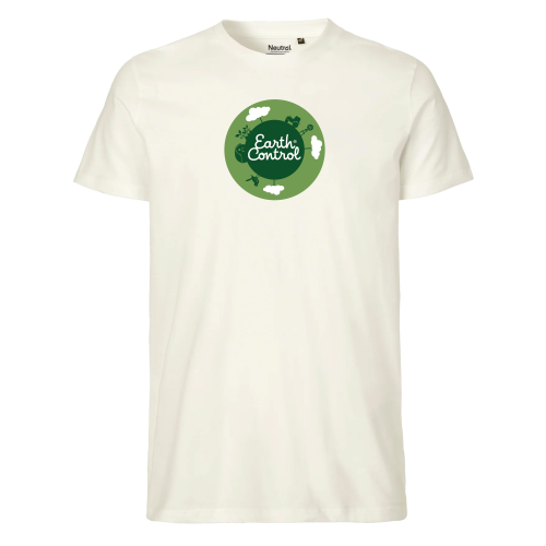 T-shirt med Earth Control-logo
